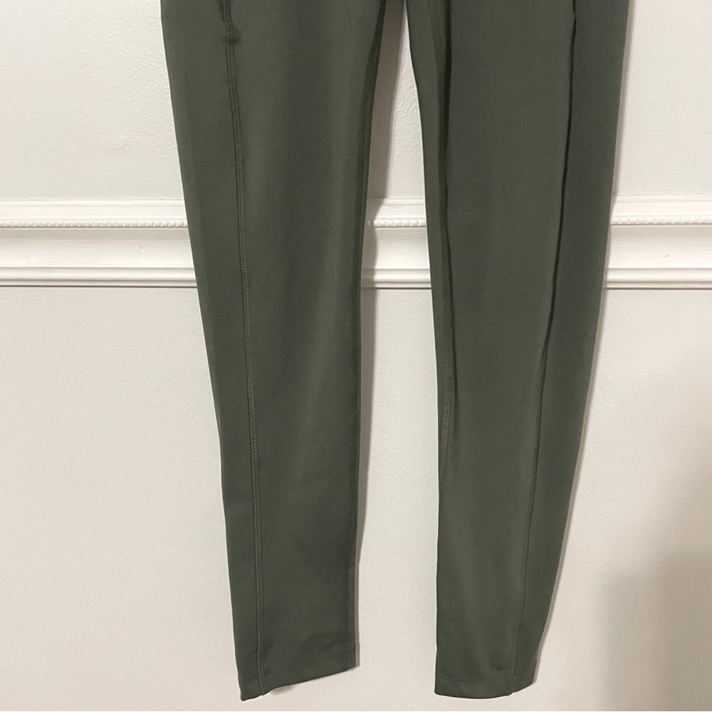 NWT Beyond Yoga • POWERBEYOND strive pocket midiegging 2.0 modern olive 25” sz S - Picture 8 of 11
